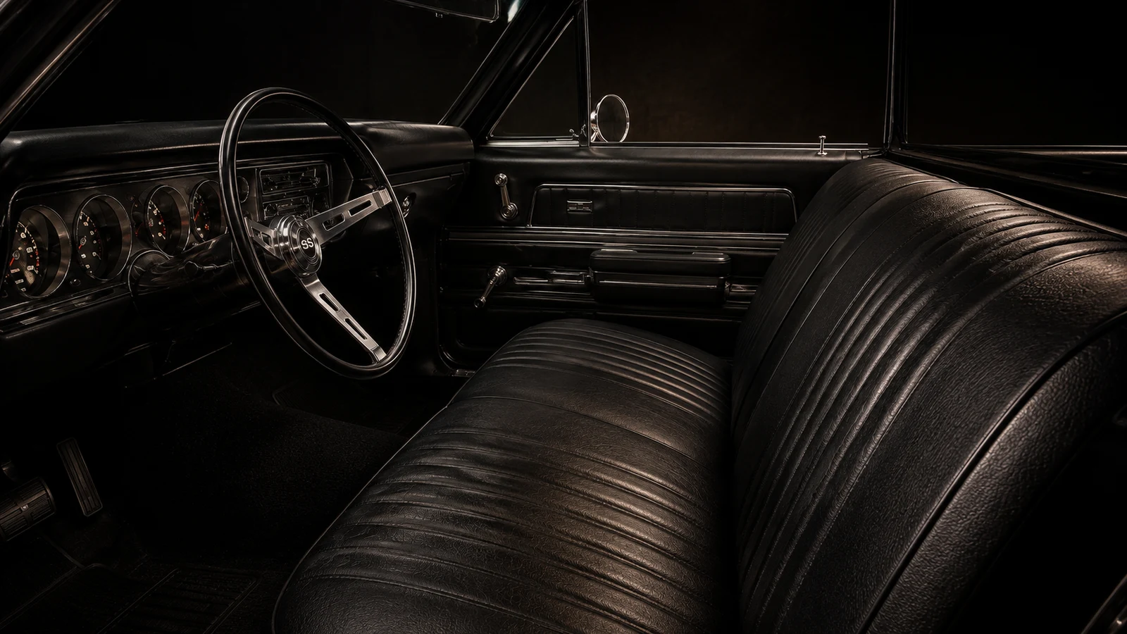 Illustrative classic car view: a deeper clean